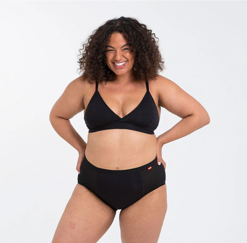 WUKA Ultimate™  talle alto flujo super abundante Negro - XL